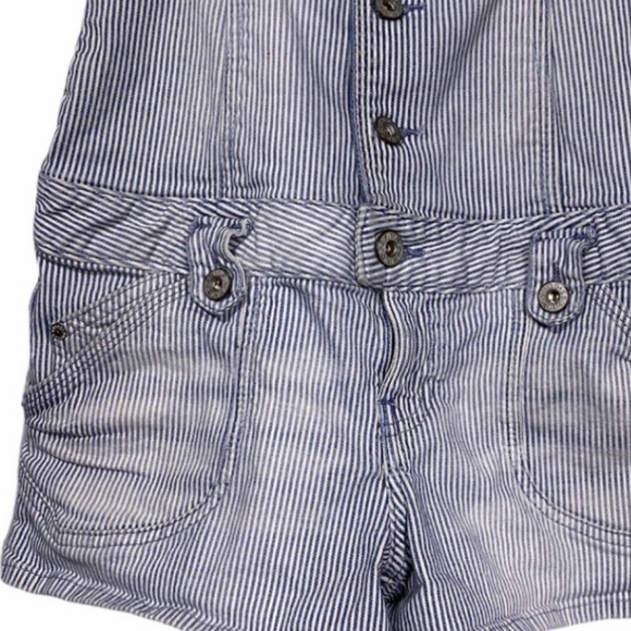 Guess BlueJean Overall Shorts - Picture 2 of 8